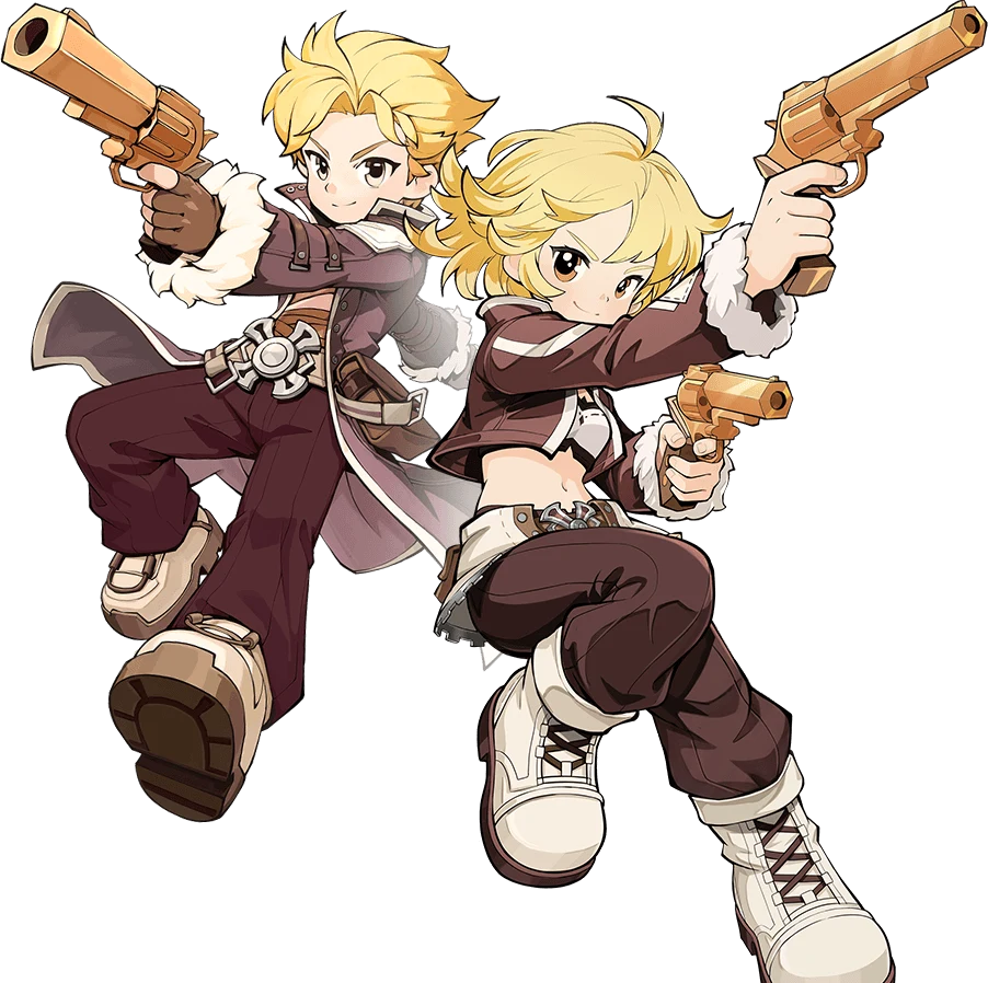 Gunslinger class artwork in Ragnarok: The New World