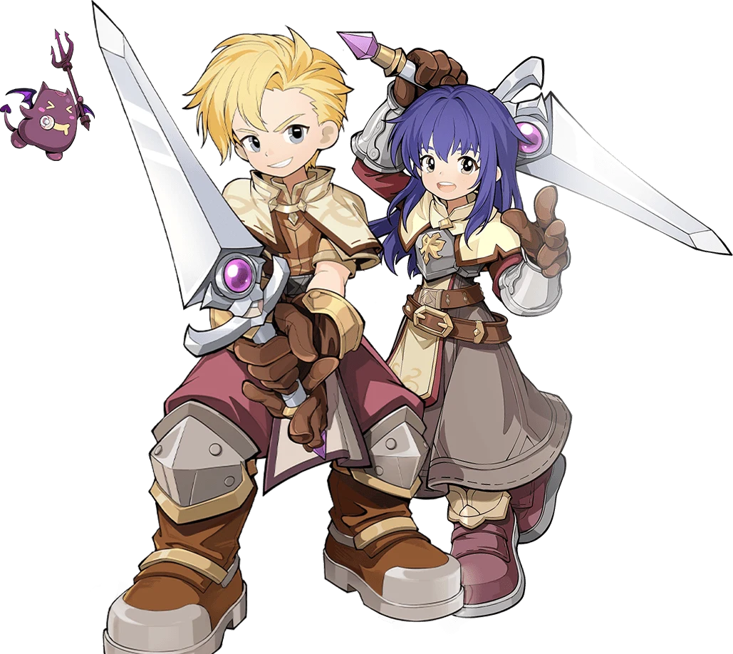 Swordman class artwork in Ragnarok: The New World