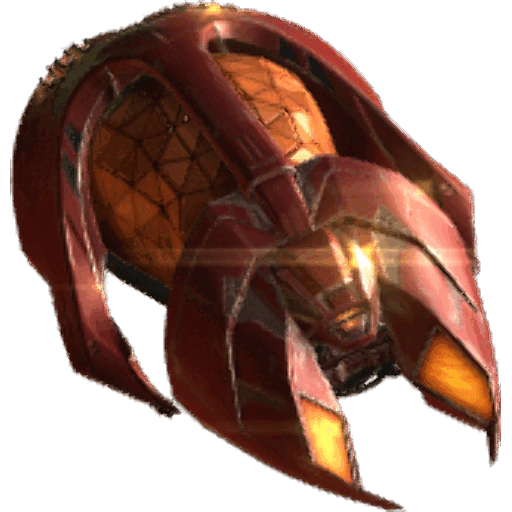 Ferengi D'Vor ship artwork from the official STFC database