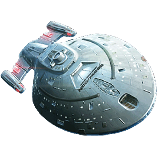 USS Voyager ship artwork from the official STFC database